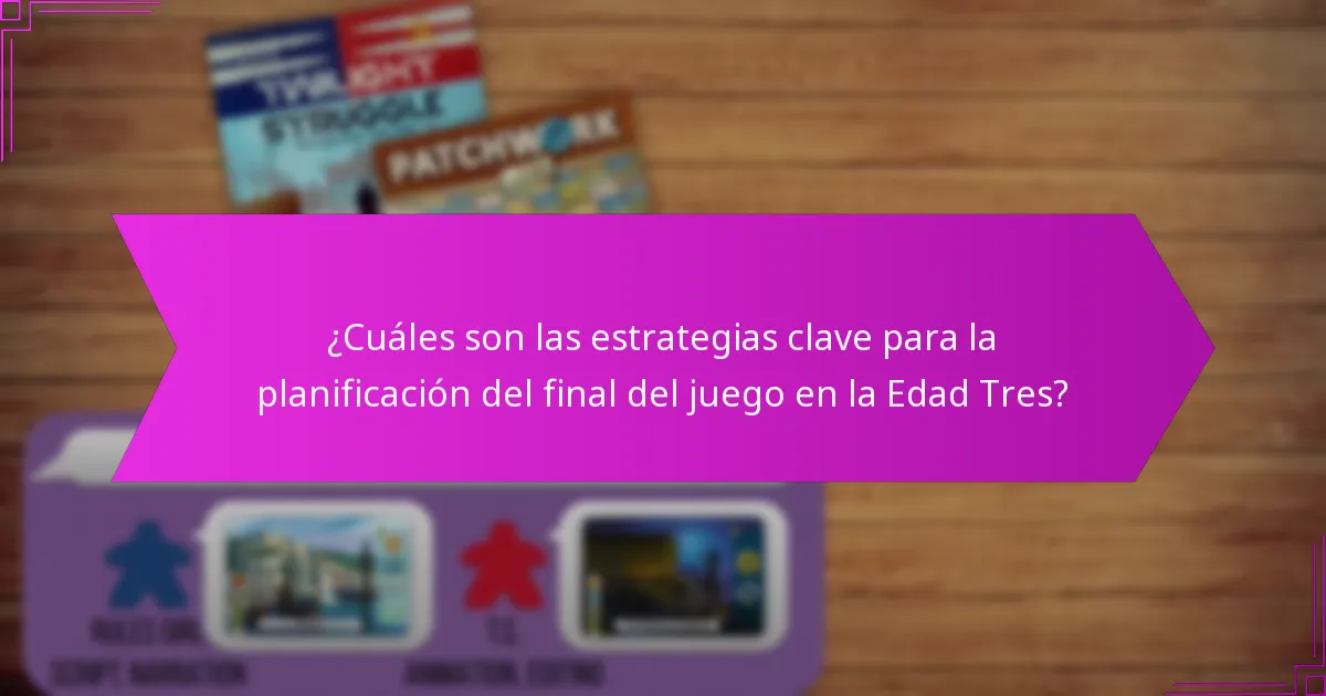 ¿Cuáles son las técnicas efectivas para un draft estratégico en la Edad Tres?