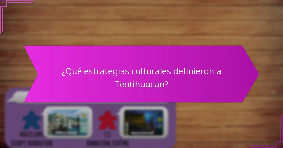 ¿Qué transiciones demográficas ocurrieron en Teotihuacan?